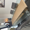 Canora Grey Palermo Velvet Modern Dining Chairs with Tapered Metal Legs ...